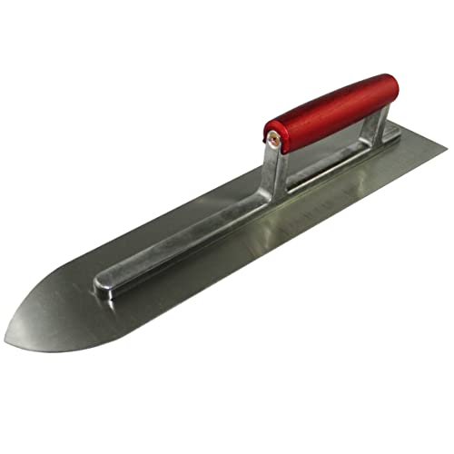 Profi Bodenlegerkelle spitzförmige, 295mm x 90mm, Estrichkelle, Steinholzglätter 1,2mm super stark Glättekelle für Bodenleger CT027 Profi Bodenlegerkelle spitzförmige, 295mm x 90mm, Estrichkelle, Steinholzglätter 1,2mm super stark Glättekelle für Bodenleger CT027 von ConToo