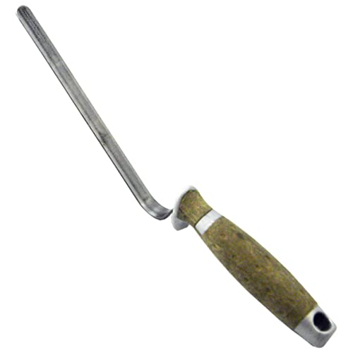 Profi Hamburger Fugenkelle 10 mm Ledergriff, Fugeisen Fugenformer, Zum Verfugen Ziegel und Klinkersteinen CT04 Profi Hamburger Fugenkelle 10 mm Ledergriff, Fugeisen Fugenformer, Zum Verfugen Ziegel und Klinkersteinen CT04 von ConToo