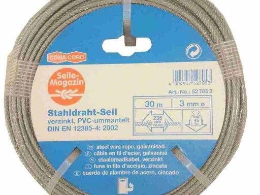 Conacord Drahtseil Ø 3 mm x 30 m von Conacord