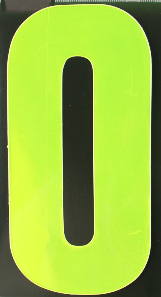 Conacord Reflektierende Klebezahl 0 gelb 170 mm 0 Conacord Reflektierende Klebezahl 0 gelb 170 mm 0 von Conacord