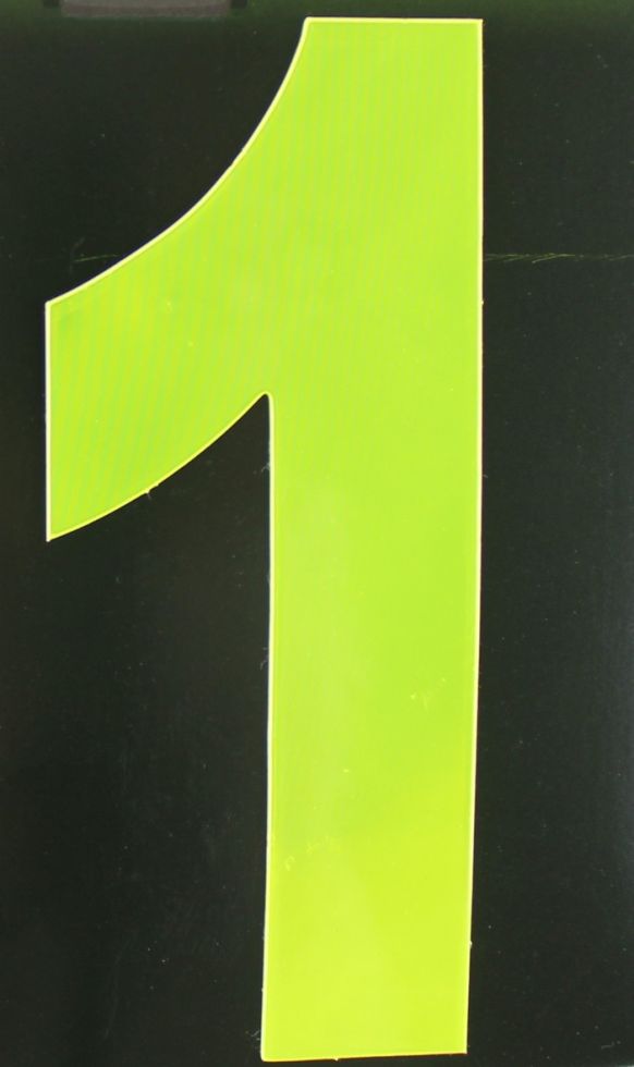 Conacord Reflektierende Klebezahl 1 gelb 170 mm 1 Conacord Reflektierende Klebezahl 1 gelb 170 mm 1 von Conacord