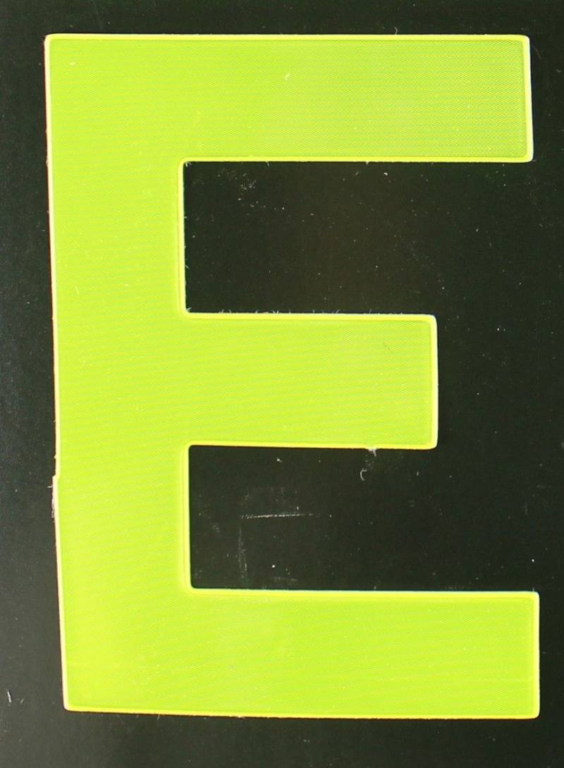 Conacord Reflektierender Klebebuchstabe E gelb E Conacord Reflektierender Klebebuchstabe E gelb E von Conacord