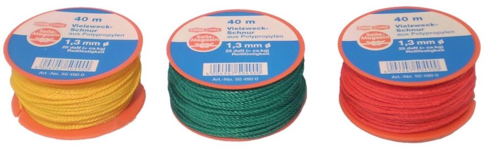 Conacord Vielzweckschnur Ø 1,3 mm x 40 m von Conacord