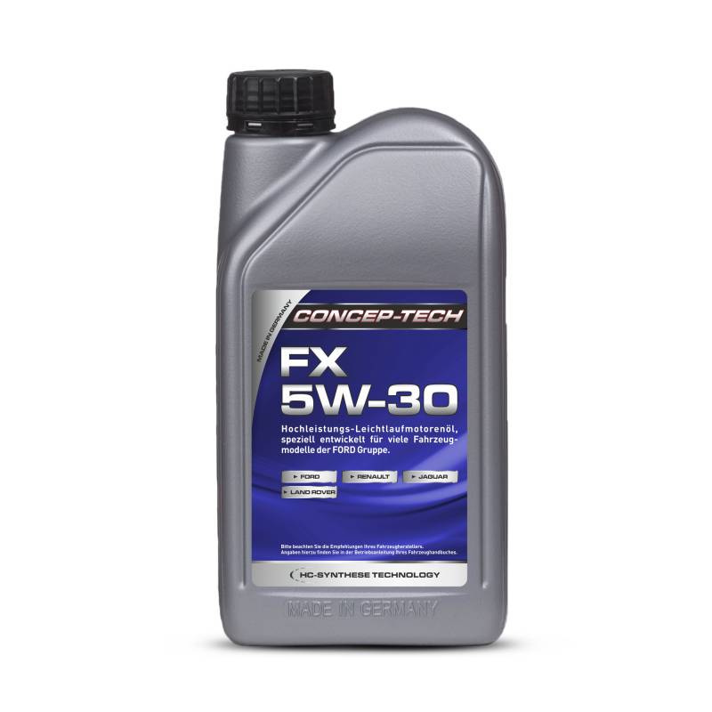 Concep-Tech Hochleistungs-Leichtlaufmotorenöl FX 5W-30, 1 l von Concep-Tech