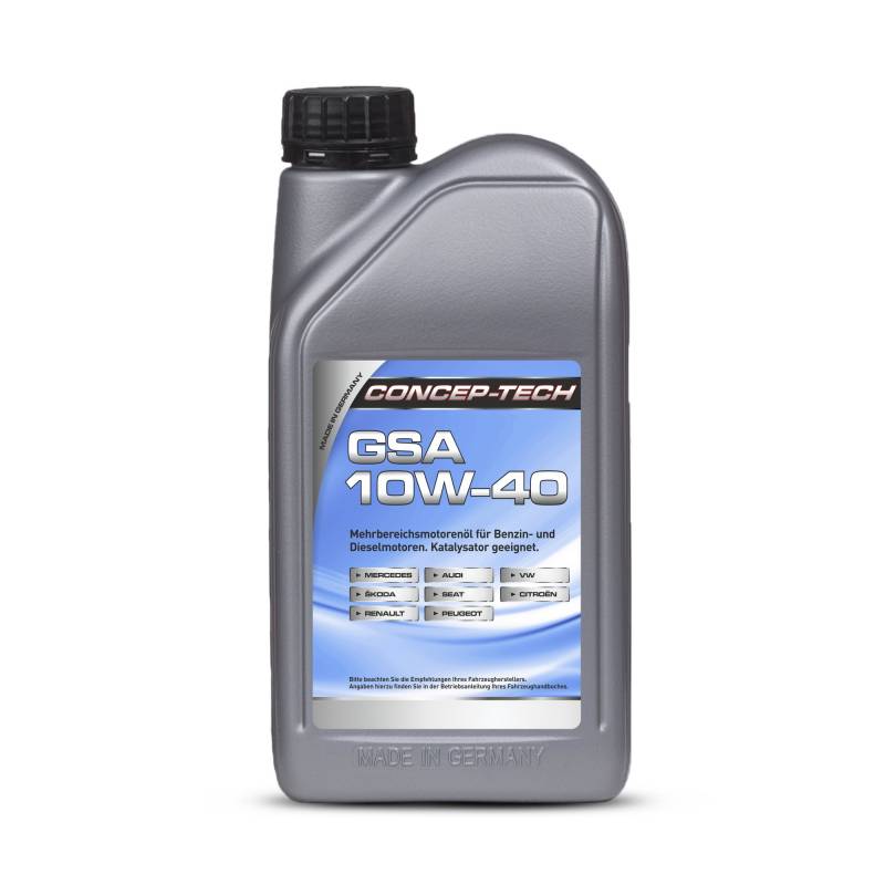 Concep-Tech Mehrbereichs-Motorenöl GSA 10W-40, 1 l von Concep-Tech