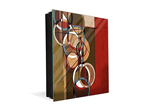 Concept Crystal Schlüsselbox und magnetisches Whiteboard K08 Vintage Spritzer von Concept Crystal