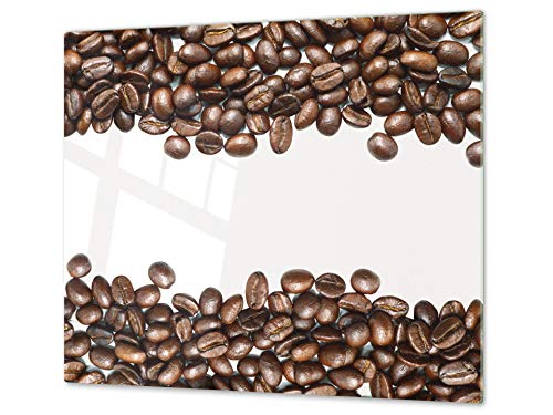 Kochplattenabdeckung Stove Cover und Schneideplatten SINGLE mit 60 x 52 cm und DOUBLE - zwei Bretter mit 30 x 52 cm D05 Coffee Series: Coffee 118 Kochplattenabdeckung Stove Cover und Schneideplatten SINGLE mit 60 x 52 cm und DOUBLE - zwei Bretter mit 30 x 52 cm D05 Coffee Series: Coffee 118 von Concept Crystal