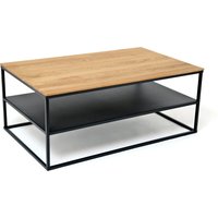 Concept Padua I Couchtisch Eisen/Eiche Massiv von Concept