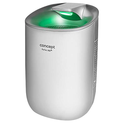 Concept Perfect Air OV1100 Luftentfeuchter Elektrischer Entfeuchter 600 ml Raumentfeuchter für Räume bis 15 m2 300 ml/Tag (Weiß) von Concept