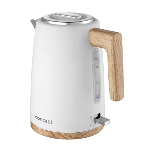 Concept RK3315 Edelstahl-Wasserkocher 1,7 l weiß von Concept
