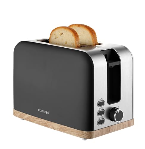 Concept TE2016 Toaster ELWOOD schwarz Concept TE2016 Toaster ELWOOD schwarz von Concept