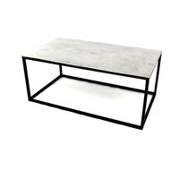 Concept Turin Couchtisch Aluminium - Eisengestell 110x41x60 cm von Concept