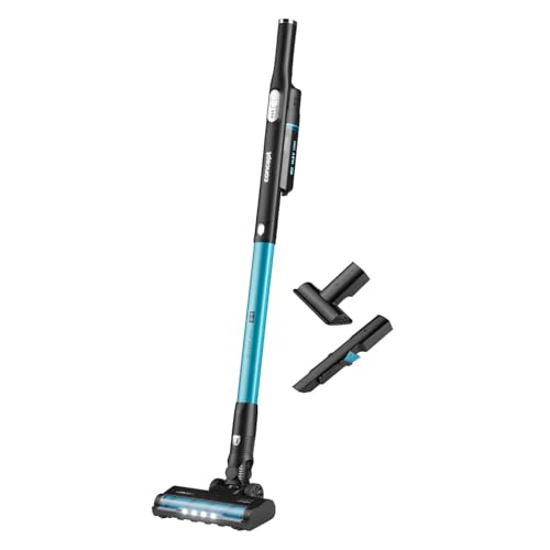 CONCEPT Hausgeräte VP4500, Kabelloser Staubsauger, Schwarz/Blau, 180 W, 0.2 liters, 420 x 125 x 110 mm von Concept