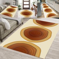 Gemusterter Konzeptteppich, Wohndekorteppich, Läufer, Teppichläufer, Moderne Teppiche, Runder Teppich 100x150, Kinderzimmerteppich von ConceptRugs
