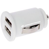 2X Ladegerät usb POWER2GO Auto White Pack 5 2X Ladegerät usb POWER2GO Auto White Pack 5 von Conceptronic