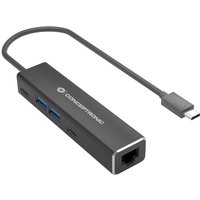 Adapter usb-c -RJ45 Gigabit,2xUSB-C 2xUSB-A sw - Conceptronic Adapter usb-c -RJ45 Gigabit,2xUSB-C 2xUSB-A sw - Conceptronic von Conceptronic