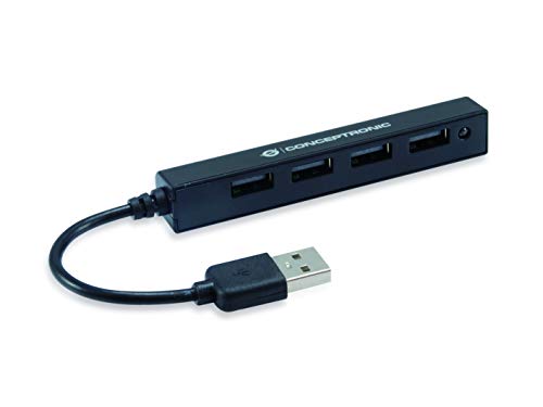 CONCEPTRONIC HUBBIES05B USB-Hub 4Port USB2.0 schwarz CONCEPTRONIC HUBBIES05B USB-Hub 4Port USB2.0 schwarz von Conceptronic