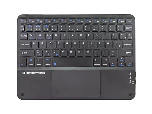 CONCEPTRONIC Wireless Tastatur, Layout spanisch 10" schwarz von Conceptronic