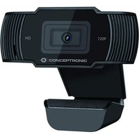 Conceptronic AMDIS 720P HD Webcam 1280 x 720 Pixel USB 2.0 Schwarz von Conceptronic