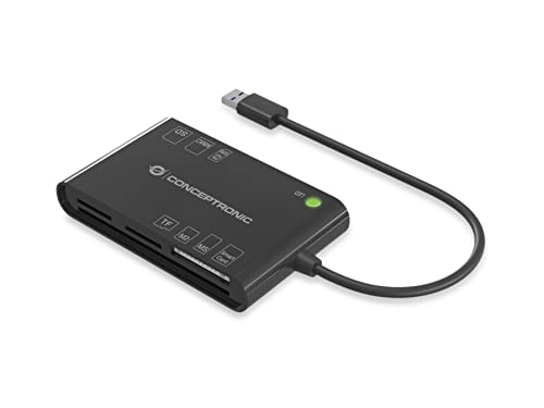 Conceptronic BIAN01B Smart ID Card Reader All-In-One schwarz Conceptronic BIAN01B Smart ID Card Reader All-In-One schwarz von Conceptronic