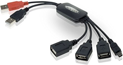 Conceptronic CFLEXHUB 4 Ports Flexible USB Hub schwarz Conceptronic CFLEXHUB 4 Ports Flexible USB Hub schwarz von Conceptronic