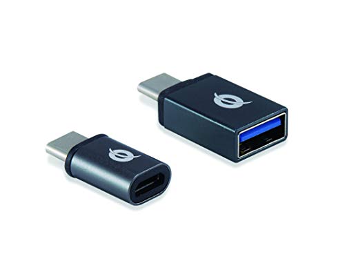 Conceptronic DONN04G OTG-Adapter für USB-C 2er Pack, USB-C zu USB-A und USB-C zu Micro-USB Conceptronic DONN04G OTG-Adapter für USB-C 2er Pack, USB-C zu USB-A und USB-C zu Micro-USB von Conceptronic