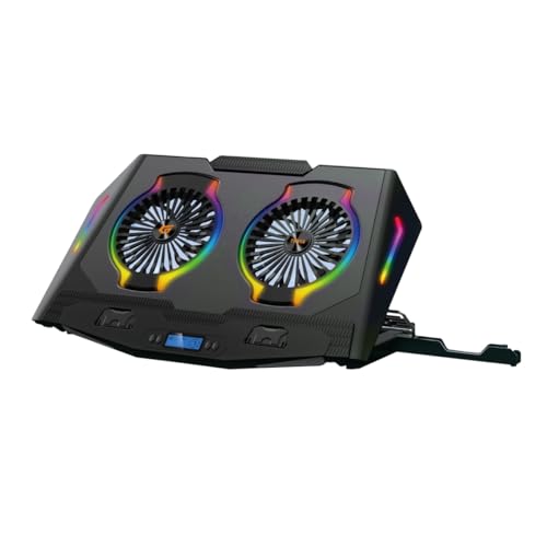 Conceptronic THYIA02B ERGO Gaming-Notebook Kühlständer mit 2 Lüftern von Conceptronic