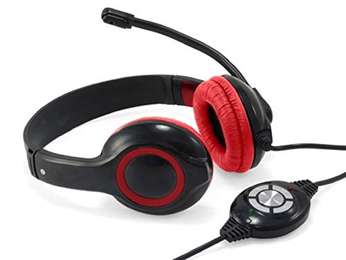 Conceptronic USB-Headset 2m Kabel USB2.0 Rot Conceptronic USB-Headset 2m Kabel USB2.0 Rot von Conceptronic