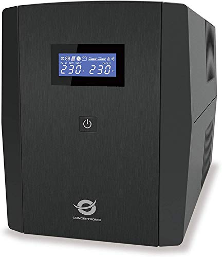 Conceptronic ZEUS03E 1200VA 720W USV, 6 x IEC socket von Conceptronic