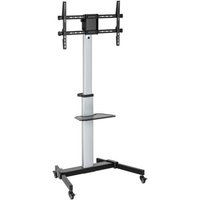 Displayständer de boden mit rädern equip mit silberem displayständer de 37-86- Max. vesa 600x400 Max. 50Kg von Conceptronic