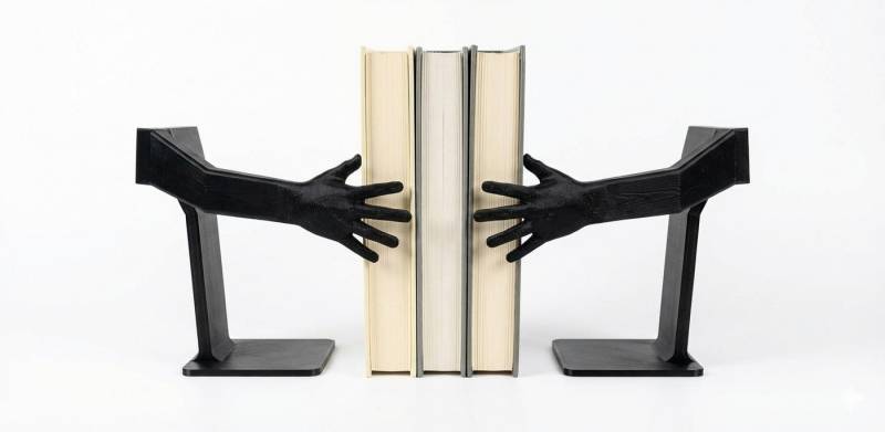 Conceptum Hypnose Buchstütze (set, 1 St., 2er-Set), 100% Biologisch abbaubar Robustes 2er-Set Modernes Design von Conceptum Hypnose