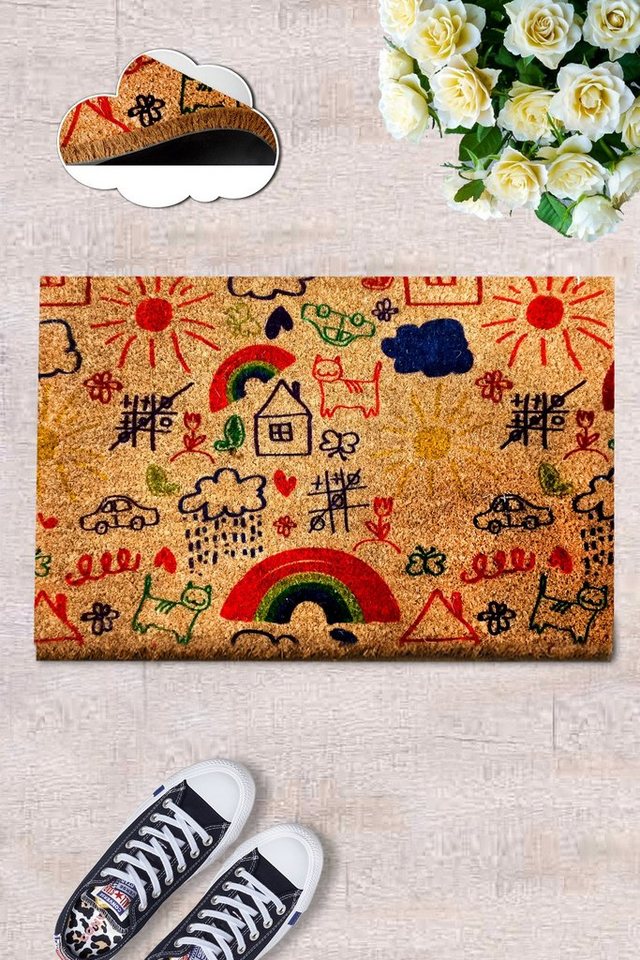 Conceptum Hypnose Fußmatte 100% COIR (Thickness: 18-22 mm), 40 x 60 cm L1233 von Conceptum Hypnose