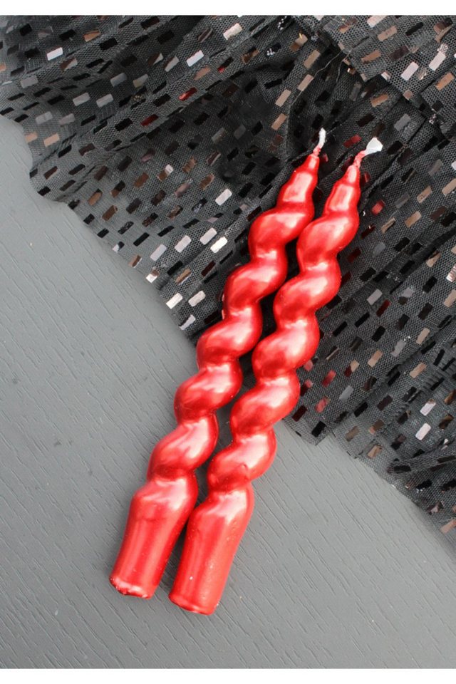 Conceptum Hypnose Tafelkerze Set (Set, 2-tlg., 2er- oder 6er-Set), Weihnachts, Luxuriöses Kerzenset von Conceptum Hypnose