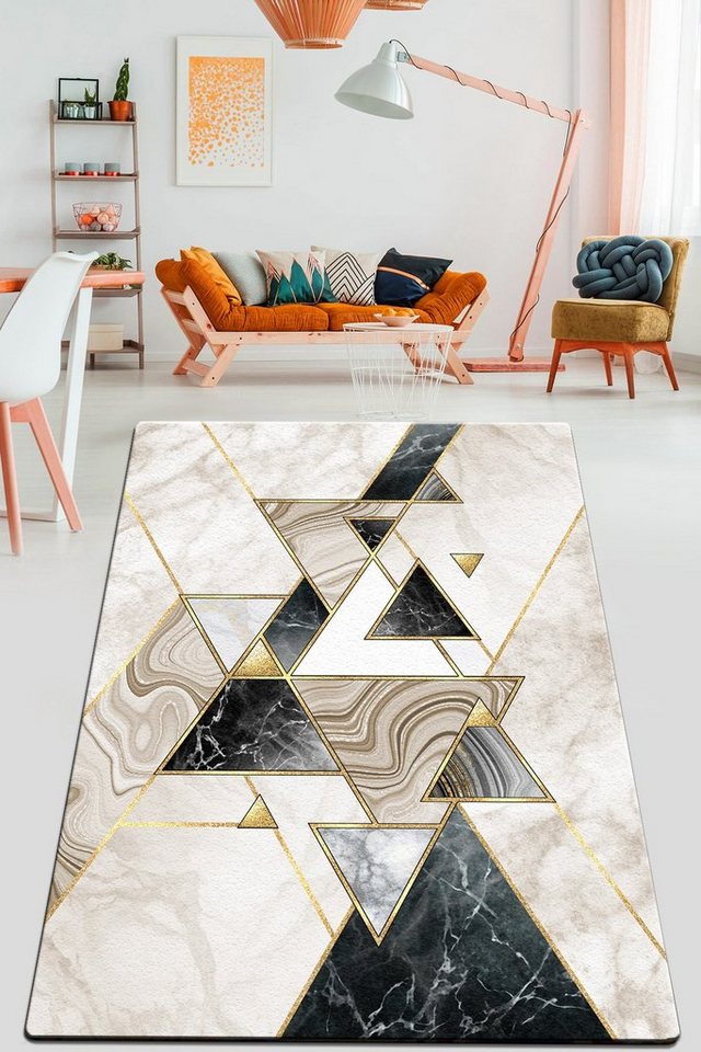 Conceptum Hypnose Teppich 70% COTTON / 30% POLYESTER, 80 x 150 cm L1781 von Conceptum Hypnose