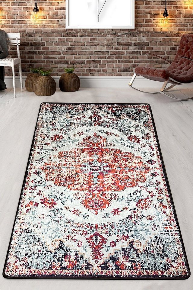 Conceptum Hypnose Teppich 70% COTTON / 30% POLYESTER, 160 x 230 cm L1120 von Conceptum Hypnose