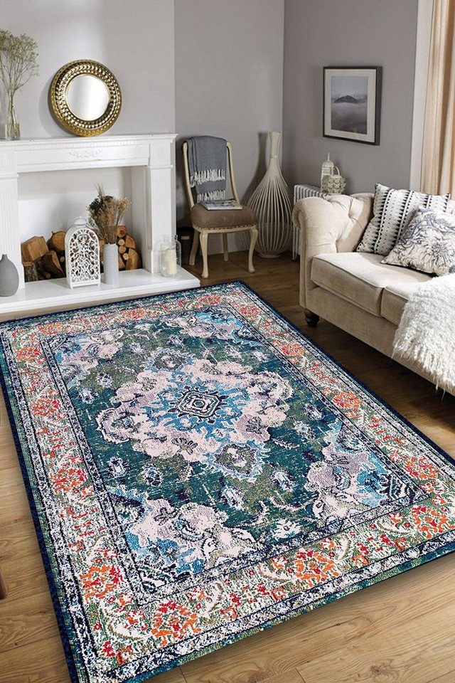 Conceptum Hypnose Teppich 70% COTTON / 30% POLYESTER, 150 x 240 cm L1159 von Conceptum Hypnose