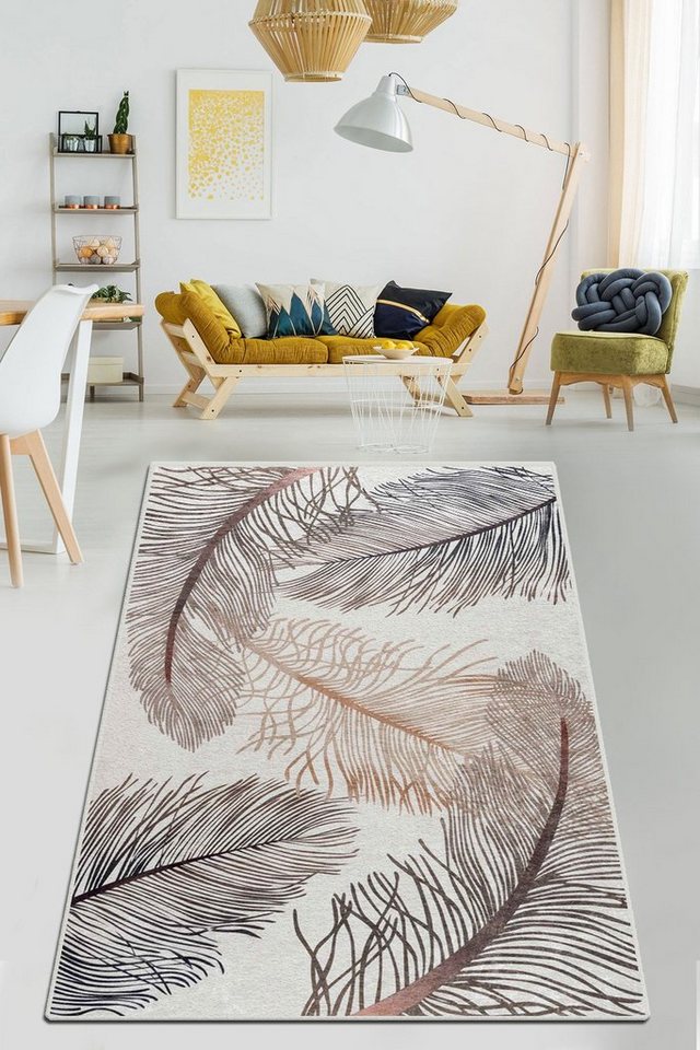 Teppich Essiccato DjtCHL, Bunt, 80 x 150 cm, 50% Samtgewebe / 50% Polyester, Conceptum Hypnose von Conceptum Hypnose