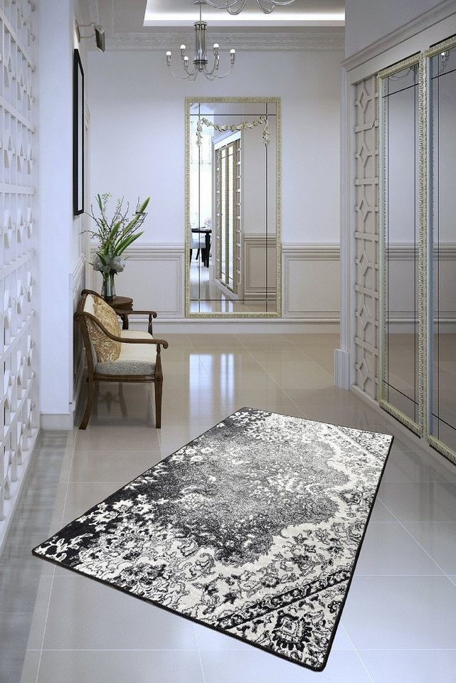 Teppich Raylee CHL, Bunt, 160 x 230 cm, 50% Samtgewebe / 50% Polyester, Conceptum Hypnose von Conceptum Hypnose