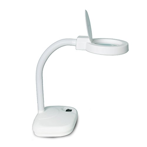 Concise Home LED-Lupenleuchte Schreibtischlampe Arbeitsplatzlampe Lesehilfe Vergrößerungslampe von Concise Home