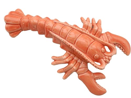 Concord GmbH Hummer Deko Figur Steingut Korallenfarbe Maritime Tischdeko Sommer 13,5x11x4cm von Concord GmbH