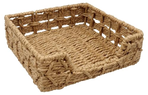 Concord GmbH Serviettenhalter Seegras Natur Tischdeko Deko Servietten Küche Restaurant 19x19cm von Concord GmbH