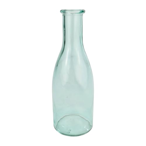 Concord GmbH Vase Türkis Tischdeko Glasvase Blumenvase Deko Maritim Sommer Strandhochzeit 18,5cm H von Concord GmbH