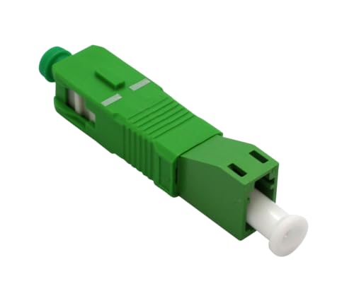 Conectra® - Glasfaser Adapter für FTTH | LC/APC Buchse auf SC/APC Stecker | OS2 | Simplex | Monomode (1 Stück) von Conectra