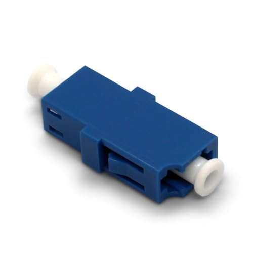 Conectra® - Glasfaser Adapter für FTTH | LC/UPC auf LC/UPC | Simplex | Monomode | Blau (1 Stück) von Conectra