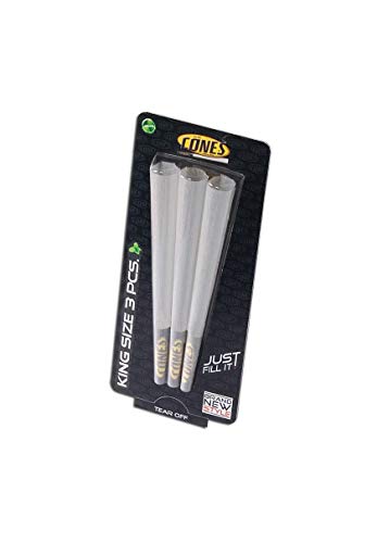 3 x Cones King Size Zigarettenhülsen - Länge: 110 mm von Cones