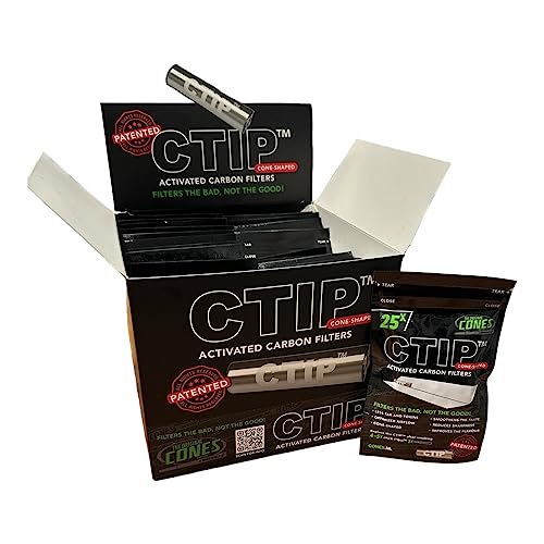 The Original Cones - CTIP Activated Carbon Filters - konisch - 20 tüten a 25 FIlter = 500 Filter von Cones