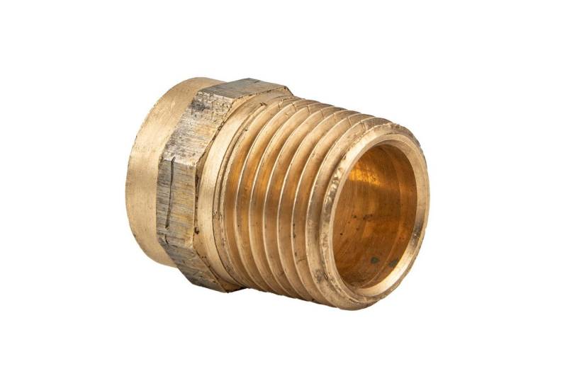 Conex Bänninger Lötfitting Rotguss-Übergangsnippel mit AG - Typ 4243G, 10 mm x 1/2 Zoll von Conex Bänninger