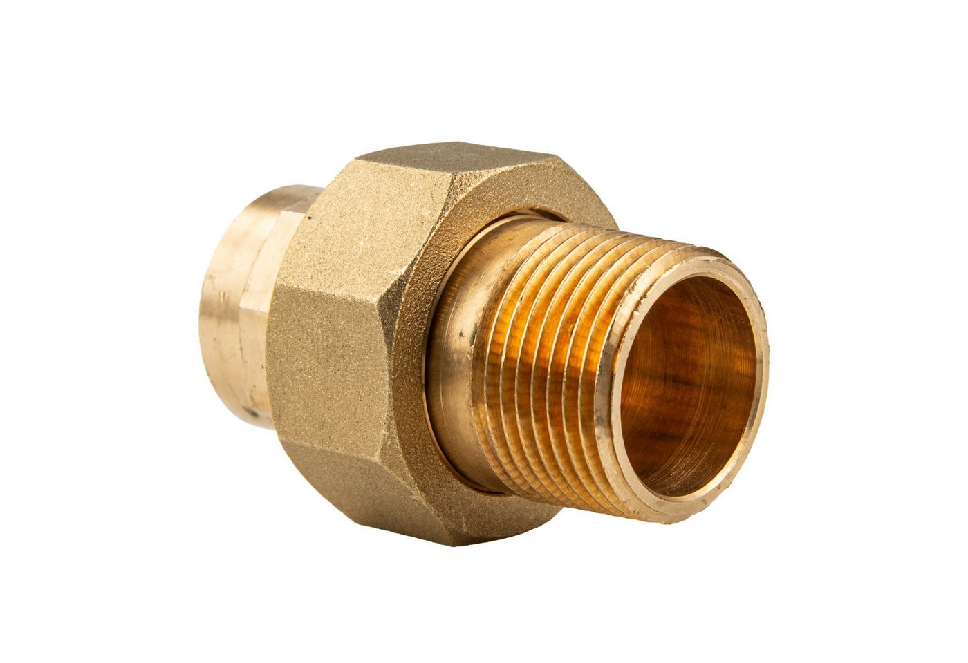 Conex Bänninger Lötfitting Rotguss-Verschraubung flachdichtend mit AG - Typ 4331G, 35 mm x 1 1/4 Zoll Conex Bänninger Lötfitting Rotguss-Verschraubung flachdichtend mit AG - Typ 4331G, 35 mm x 1 1/4 Zoll von Conex Bänninger