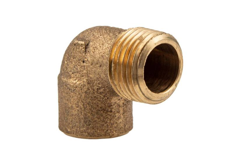 Conex Bänninger Lötfitting Rotguss-Winkel 90° AG - Typ 4092G, DVGW, 22 mm x 1 Zoll von Conex Bänninger