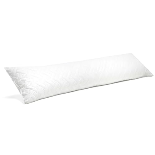 Seitenschläferkissen Memory Foam 145 cm Visco Gel Stillkissen Seitenschläferkissen Kinder und Erwachsene Orthopädisches Seitenschläferkissen Nackenkissen Body Pillow Kissen Komfortkissen von Confort-dream